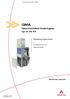 GMA. Gas-Insulated Switchgear up to 24 kv. Operating Instructions. Technical manual. No. AGS Edition 03/2009 AREVA T&D