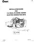 INSTALLATION GUIDE FOR 12.0 RDJC, RV DIESEL SERIES ELECTRIC GENERATING SETS