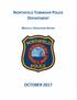NORTHFIELD TOWNSHIP POLICE DEPARTMENT MONTHLY OPERATIONS REPORT
