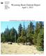 Wyoming Basin Outlook Report April 1, 2015