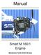 Manual. Smart M 160/1 Engine. Manufacturer: Ecofly GmbH, Germany