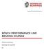 BOSCH PERFORMANCE LINE BEARING CHANGE Outline Instructions