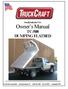 Proudly built in the USA. Owner s Manual TC-508 DUMPING FLATBED
