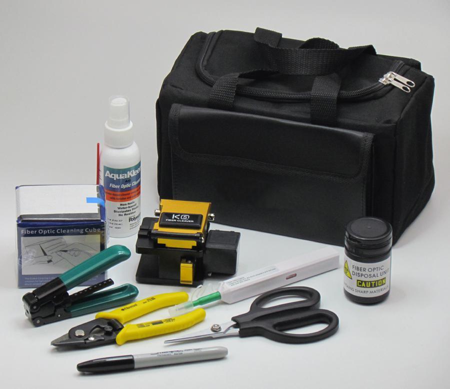 FAST Connector Termination Kit FTK-10 FAST Connector Termination Tool Kit contains all the tooling you need to prepare the fibre optic cable (breakout, stripping and cleaving) for termination with