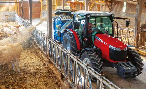17 FROM MASSEY FERGUSON Robust & modern rear axle The MF 4700, MF 5700 and MF 6700 tractors are built for hard work and to meet these demands they are