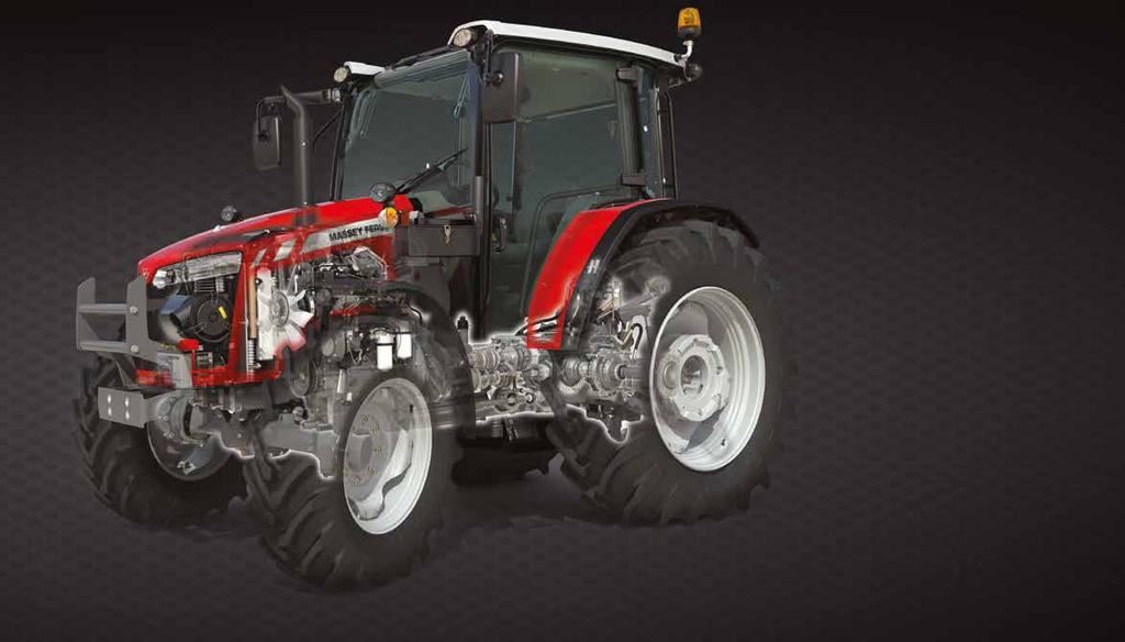 03 New AGCO Power Engines Fuel efficient and powerful 3 or 4 cylinder engines compliant to the latest emissions standards Learn more on Page 8-9 A true tractor/loader combination Your tractor can be