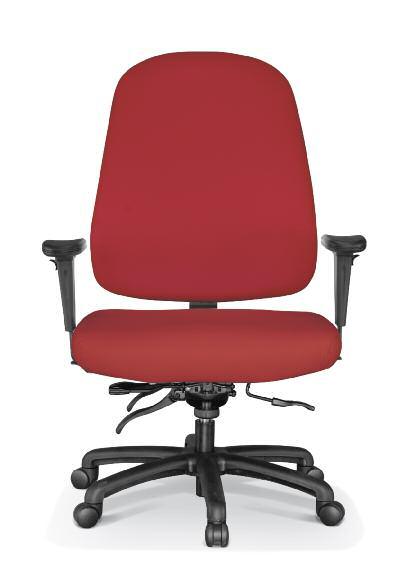 There is also a Big & Tall version high back chair; this chair comes standard with a heavy duty asynchronous mech (501) or heavy duty asynchronous mech with a seat slider (504) for the