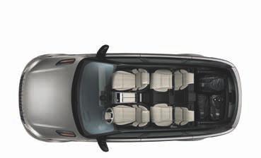 headroom with panoramic roof 970mm Rear headroom 966mm Legroom Loadspace width (max) 1,247mm