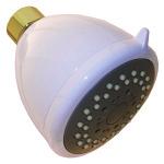 08-2303 404164 Brass Adjustable Spray Shower Head, 2-1/4 Chatam Style, 1/2 Female Iron Pipe Inlet x Swivel Head,