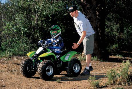 Youth ATV Models Youth model ATVs are manufactured with the following features: Speed Limiting Device Requires tool to adjust Limits speed to a maximum of 10 mph (Y6) and 15 mph (Y12) Set to