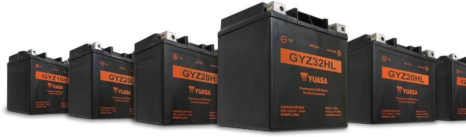 GYZ Series The Industry s Most Powerful Family of Batteries est