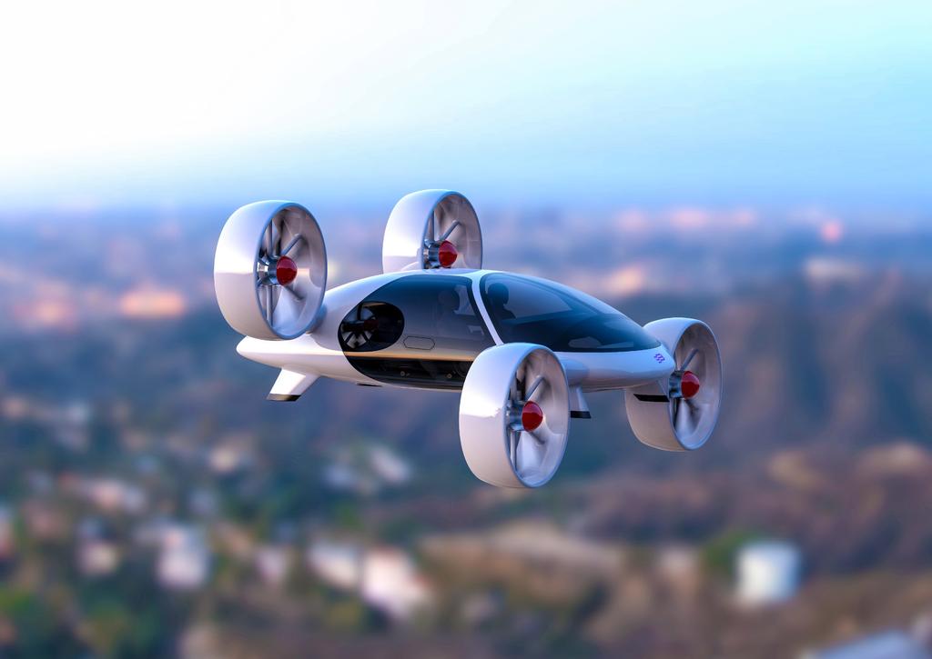 Make flying taxi an everyday thing Blockchain Technology Consortium develops a system centered on McFly token to