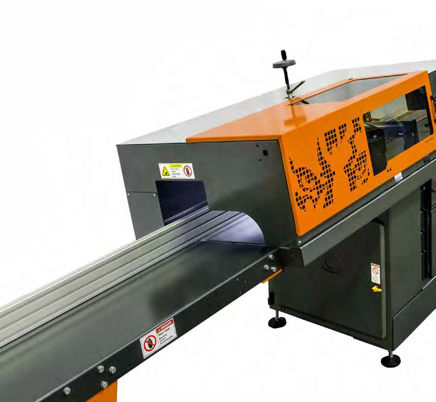 Automated Saw Station Unparalled Cut Quality TigerSaw 2000 is the perfect automated saw station for cutting all types of non-ferrous metals fast and accurately.