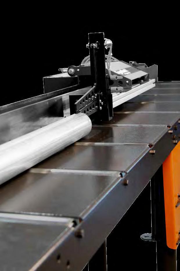 SPECS Material 3/16 in (4.7 mm) cold rolled plate steel Safety Matters Roll conveyors are notorious for workshop injury.