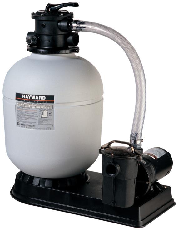 EFFECTIVE 01-02-12 PAGE 211 HAYWARD SAND FILTER SYSTEMS - ABOVE GROUND 1½" Plumbing 01W0339050 S166T1580S Hayward 16" Polymeric Filter System each 679.