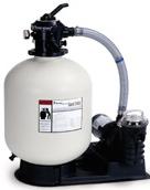 PAGE 214 EFFECTIVE 01-02-12 SAND DOLLAR SAND SYSTEM: ALMOND - Blow Molded Sand Filter System Self-Priming Pump All Non-Corrosive System w/base 1½" Plumbing w/hose Kit & 3' Cord, Switch, and