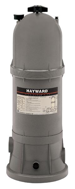 00 HAYWARD STAR-CLEAR PLUS CARTRIDGE FILTERS Cartridge Included 05W0245000 C751 75 sq. ft., 1½" Plumbing each 490.00 06W0245000 C7512 75 sq. ft., 2" Plumbing each 490.