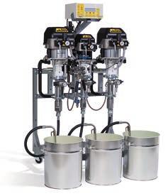 86 Industrial Solutions TwinControl 48-110 Electronic mixing and dosing system Mixing TwinControl Electronic 2K mixing system for AirCoat and Airless applications up to 370 bar.