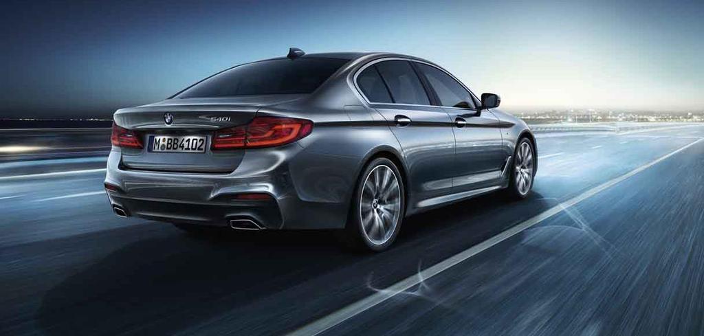 THE NEW BMW 5 SERIES DRIVER ASSISTANCE PROVIDES COMFORT AND SAFETY AT THE