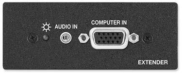 (1) Audio (1) VGA Extron Part Number: 70-147-12 HK17026701