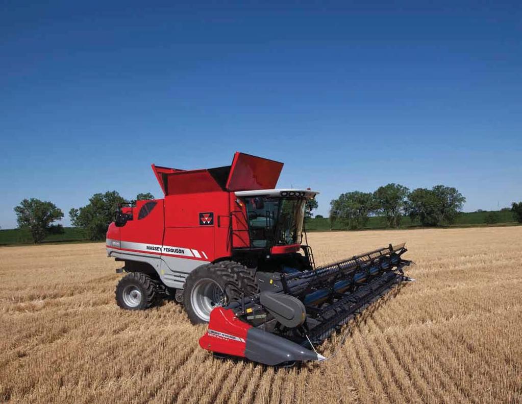 MF9520. All the combine you want. Just the combine you need. The simple, intelligent design of the MF9520 incorporates much of the Next Generation thinking reflected in our larger machines.
