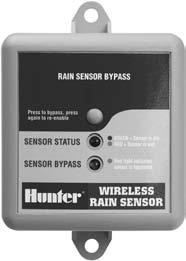 HUNTER SENSORS WIRELESS RAIN CLIK TM The first reliable wireless sensor.