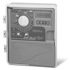 RAIN BIRD CONTROLLERS ESP-LX MODULAR CONTROLLER Features & Benefits Eight station base model with the capacity to expand up to 32 stations in increments of 4 or 8 stations.