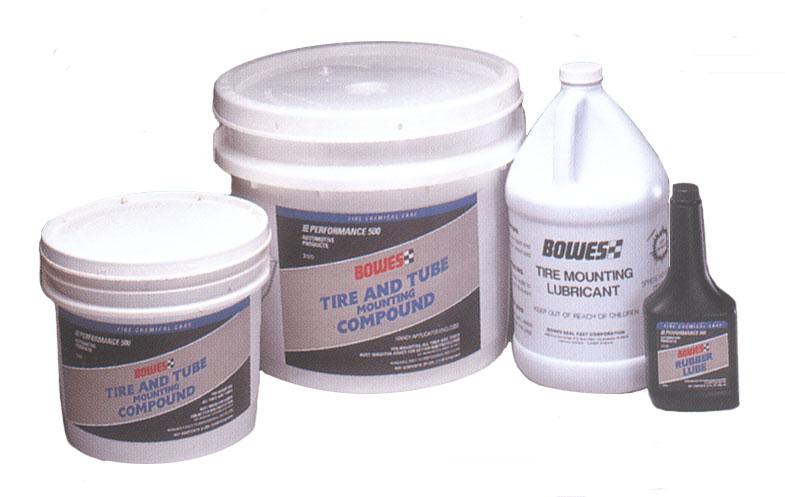 can TC 22041 Buffing Solution - Removes dirt, oil, and talcum that collects on tires and tubes - Quart can TC 22188 Universal Cement - Fast drying cement for all Bowes patches.