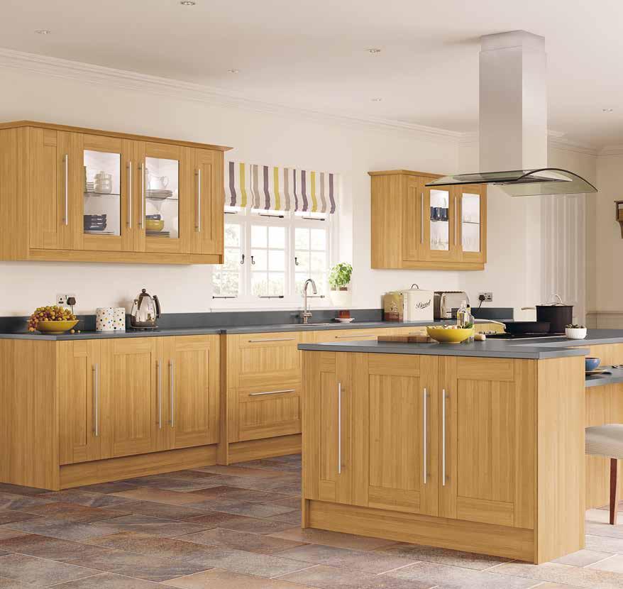 Palermo Bring a touch of warmth to your home with an Oak kitchen.