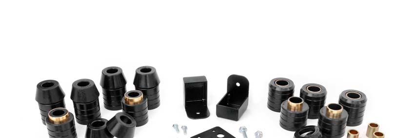 9RC60700 97-06 JEEP TJ REPL BODY BUSHING / BODY LIFT KIT Congratulations on your purchase of a new Rough Country Body Bushing / Body Lift Combo.