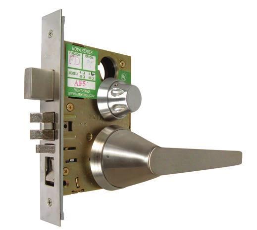 Series 5SS19 Institutional Life Safety Mortise Locksets - Levers Performance Specifications: Life Test: 1,500,000 cycles minimum.