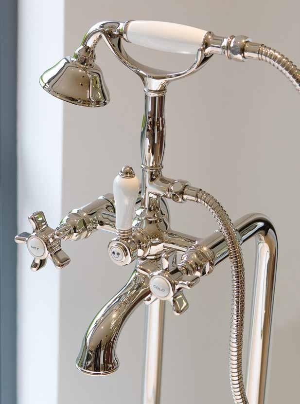 Mingus Exposed Bath Shower Mixer with Shower Kit Article No.