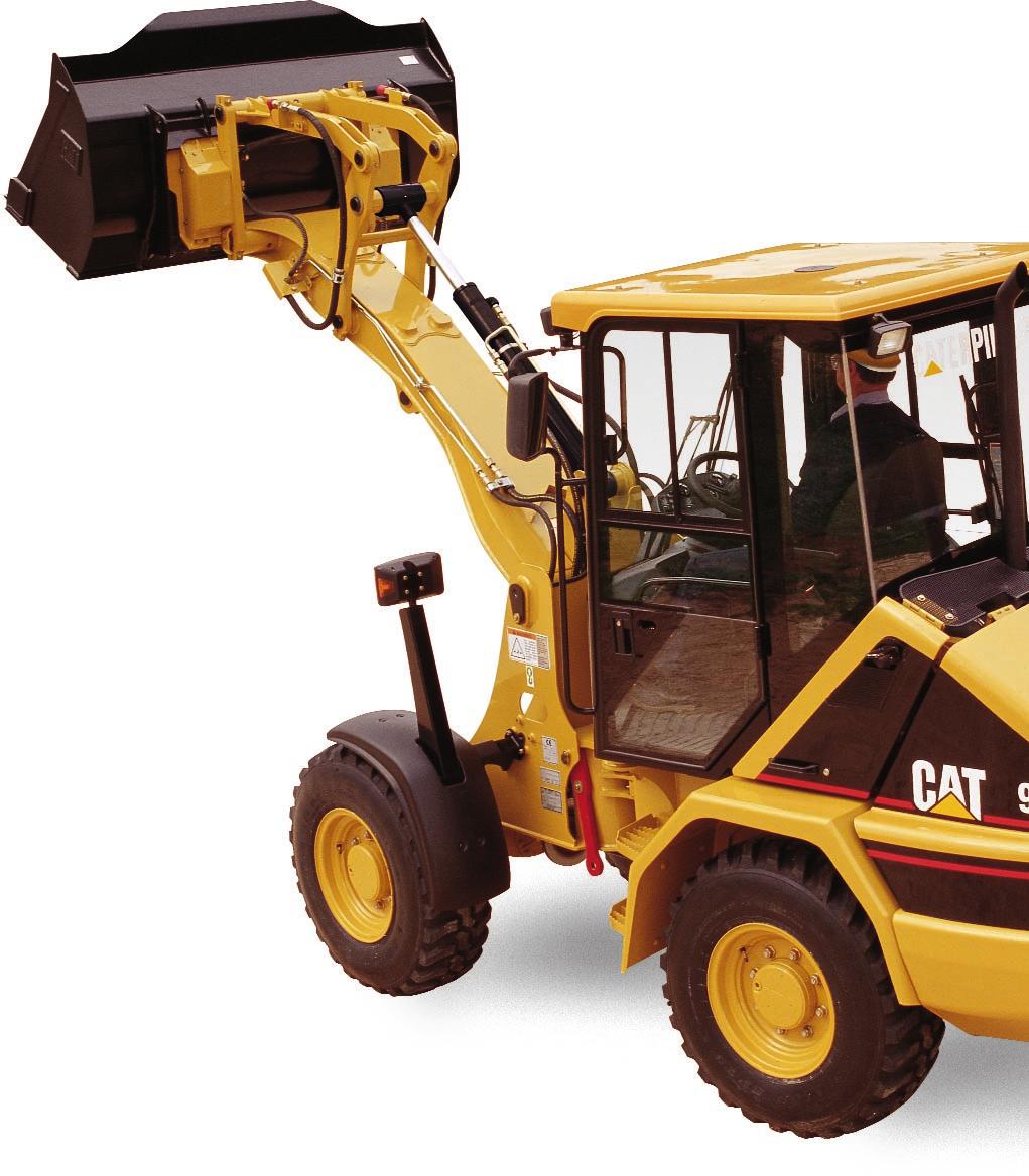 902 Compact Wheel Loader Designed, built and backed by Caterpillar to deliver exceptional performance and versatility, ease of operation, serviceability and customer support.