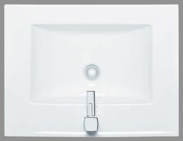 740 Tap not included Birds eye view of basin Code Size Colour Ex VAT Inc VAT