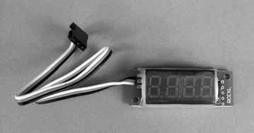 Many of the DLE Ignition modules have an addition lead to plug into the optional tachometer. If your ignition module does not have this additional lead, the digital tachometer can still be used.