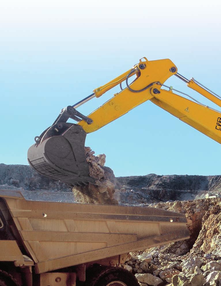 R 954 C Operating Weight with Backhoe Attachment: 49,300-60,400 kg Operating Weight with Shovel Attachment: