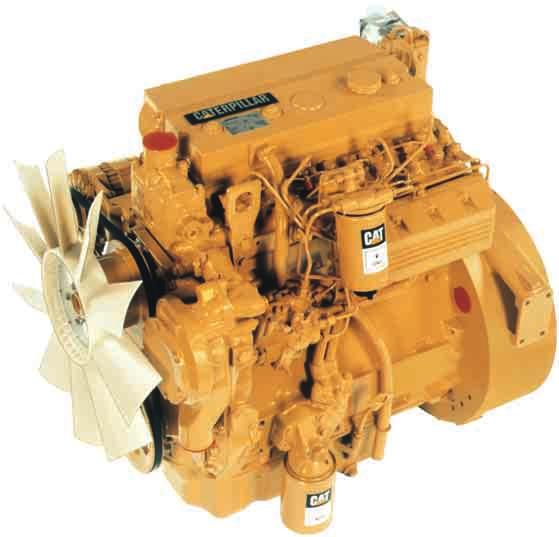 Caterpillar 3054B Naturally Aspirated Diesel Engine Industry-proven Caterpillar technology designed to provide performance, reliability and fuel economy. Direct injection fuel system.