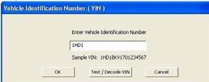 Loading VIN Number and Product Registration With the communication cable connected to your computer and the ThunderMax ECM, cycle the ignition switch to the 'on' position and linking to the