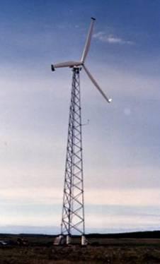 Wind Turbines for Hybrids Northwind 19/100 Range in