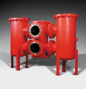 APPLICATION Series RFLD Duplex In-Line Filter Welded Pressures to 230 psi Flows to 3900 gpm HYDAC RFLD in-line filters are designed for in-line mounting and are mainly used in continuously operating