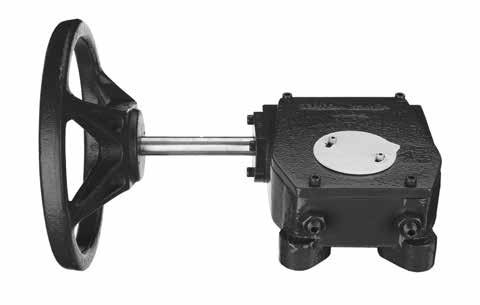 Position 180 Position MG-Series Manual Gear Actuators MG-Series Manual Gear Actuators provide high torque for robust applications and a long service life