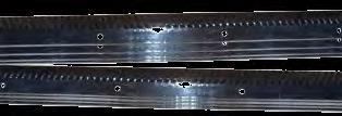 John Deere Combine Threshing Area Raspbars - Ausherman Style (Continued) 203-103A Ausherman Raspbar Set with Mounting Hardware 55 & 65 (1951-1963, 6 Hole) AP20790H, AP20710H 203-110A Ausherman