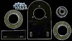 John Deere Corn Head Frame Wedge Kit & Components W10000016A PTO Shaft & Hanger Kit Hex Both Ends 443, 643, 843, 1243, 444, 644, 844, 1244 W10000017A M23796 M20232 PTO Shaft & Hanger Kit Hex Clamp &