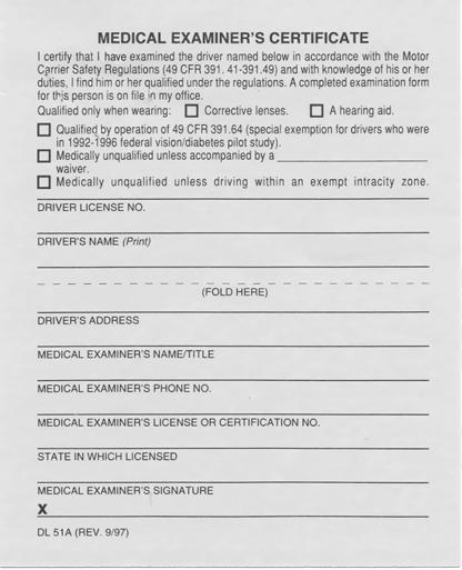CA DL/MEDICAL CARD/SPAB CERTIFICATE California Driver s License Review 1. The date is valid. 2.