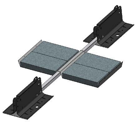 4 pavers double stacked Push pavers toward long link Other paver layout options 16 16