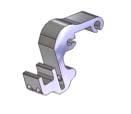 link (aluminum extrusion) Pivot block (aluminum extrusion) Clamp