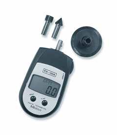 Digital Hand Tachometers SERIES 982 New digital hand tachometers are compact and easy to handle. NIST certification is supplied with each digital hand tachometer.