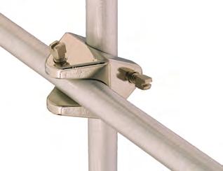 80 End-to-End Connector Extend the length of lab-frame rods. Strong aluminum alloy connector permits end-to-end joining of rods.