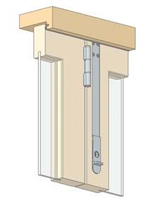 The 300mm length of the DS Dropbolt makes it an ideal bolt to install in tall windows, or in windows where furniture such as benches restrict