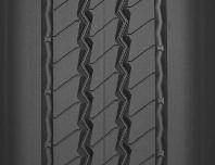 tread depth, depending on tread width XZE SA Rounded shoulders to help minimize scrub effects typical of spread axle applications withstand shifting footprint stress typical